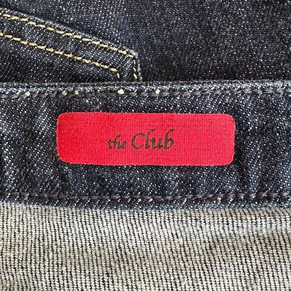 Adriano Goldschmied The Club Bootcut Jeans Womens 29R Dark Wash Stretch Retro - Picture 5 of 9